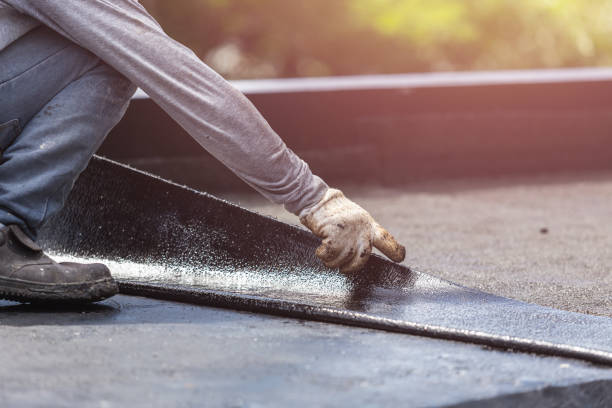 Professional Waterproofing technician working in Bryn Mawr, PA